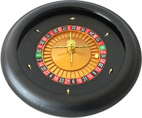 Yuanhe Juego de ruleta de lujo – Juego de ruleta de grado casino de 18 pulgadas con 2 bolas, acción de giro muy suave, ideal para la noche de juegos
