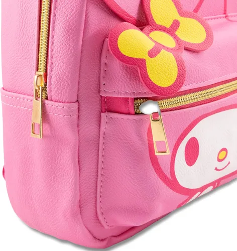 Miniatura 4 de Fast Forward Sanrio My Melody - Mochila para mujer, hombre, unisex, bonita mochila de piel sintética de 10 pulgadas My Melody Bag y accesorios