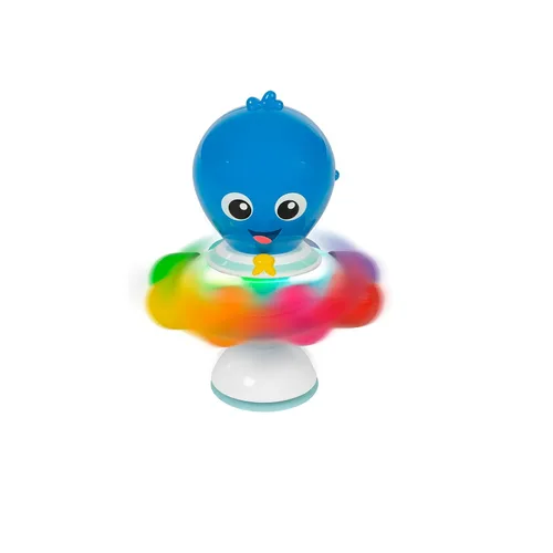 Miniatura 12 de Baby Einstein Rattle & Jingle Trio - Juego de sonajeros musicales para llevar para silla alta a partir de 6 meses, multicolor, 3 unidades Sonajero