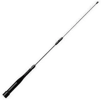 Comet SS-460SBNMO Antena Móvil de Banda Dual 144/430 MHz VHF/UHF 2M/70CM 3.8 dBi de Ganancia 150W PEP Montaje NMO de Acero Inoxidable para Radio