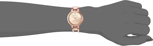 Miniatura 2 de Anne Klein - Reloj de pulsera con esfera de diamante auténtico para mujer