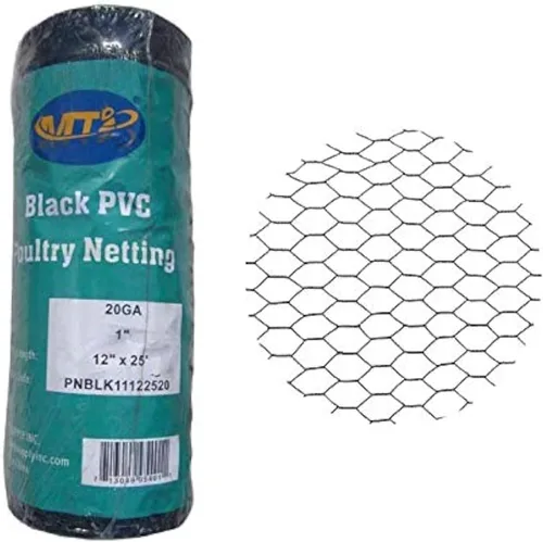Miniatura 7 de MTB/Malla hexagonal de PVC para aves de corral, malla de 1 pulgada de abertura de calibre 20 - de 12/18/24/36/48 pulgadas de ancho por 25/50/150