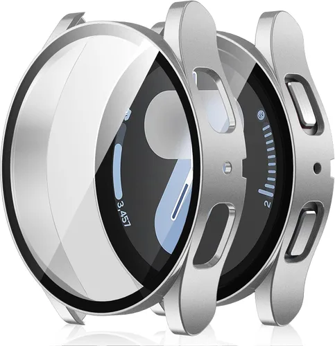 Miniatura 14 de Amizee Paquete de 2 fundas protectoras de pantalla compatibles con Samsung Galaxy Watch Ultra (2025/2024) de 1.772 pulgadas, con protector de negro