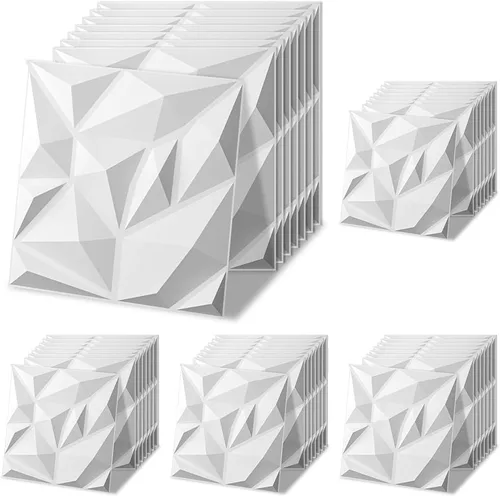 Miniatura 8 de Art3d Panel de pared decorativo 3D, 32 pies cuadrados de PVC, decoración de pared interior para sala de estar, dormitorio, vestíbulo, oficina