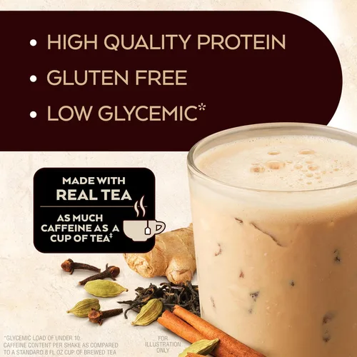 Miniatura 7 de Atkins Café au Lait - Batido de proteína de café helado, 0.55 onzas de proteína, bajo glucémico, 0.11 onzas de carbohidratos netos, 0.04 oz