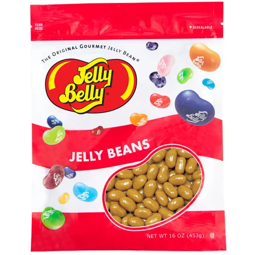 Miniatura 12 de Jelly Belly Frijoles de Jalea de Vainilla Francesa - Bolsa Resellable de 1 Libra (16 Onzas) - Genuinos, Oficiales, Directamente de la Fuente