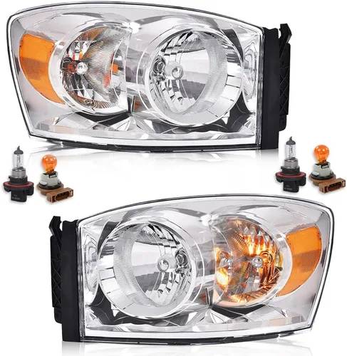 Miniatura 28 de CNNELL Conjunto de faros delanteros compatible con Ford F150 Pickup 2004-2008/Lincoln Mark LT 2006-2008
