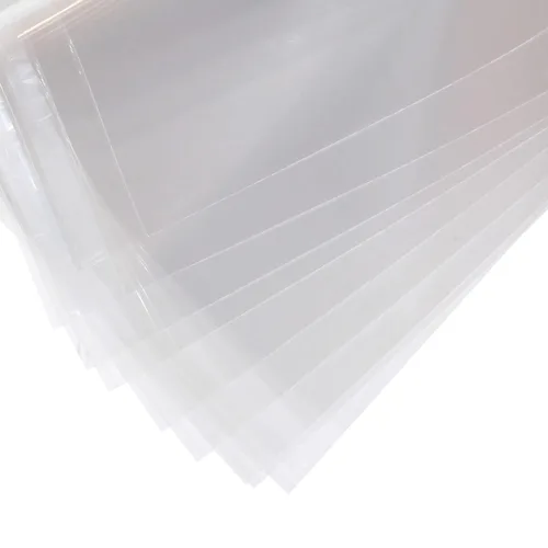 Miniatura 9 de Falling in Art Bolsas de plástico transparentes con sello de cristal sin ácido de 1.496 mil (un solo lado) para impresiones de arte de 5x7, fotos, 5