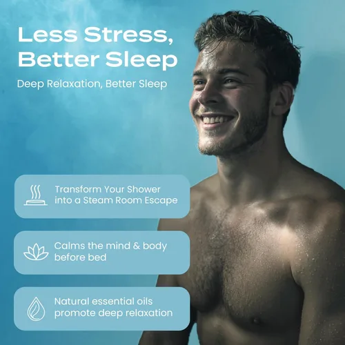 Miniatura 7 de Body Restore Paquete de 30 vaporizadores de ducha de aromaterapia, regalo del día del padre para papá, regalos de cumpleaños para mujeres y hombres