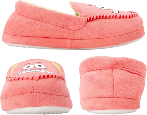 Miniatura 3 de Nickelodeon Pantuflas para niños - Bob Esponja y mocasines Patrick (11-5)