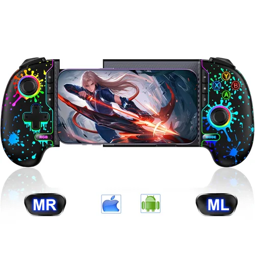 Miniatura 10 de AXYBCOOL Wireless Mobile Controller for iPhone & Android - Hall Effect Joystick, No Drift - Compatible with Xbox Game Pass, Steam Link, Call of