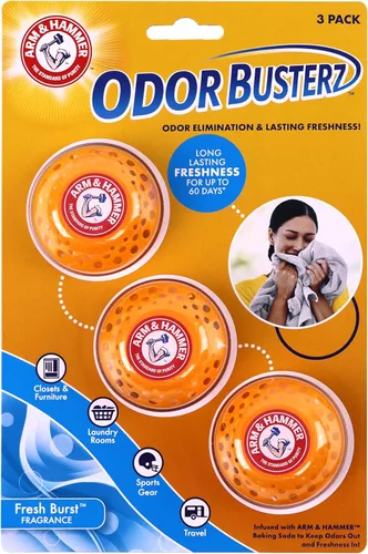 Miniatura 11 de Arm & Hammer Odor Busterz - Bolas desodorizantes de lavanda, ambientador y eliminador de olores, frescura de larga duración para el hogar, baño