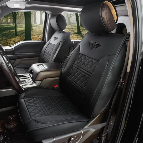 Miniatura 12 de LPI Truck Mossy Oak - Fundas de asiento de automóvil resistentes para asientos delanteros; se adapta a sedanes y SUV, incluye bolsillos