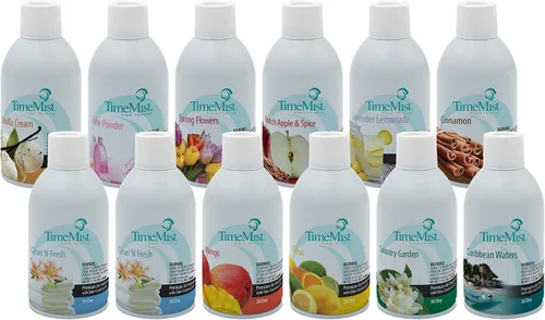 Miniatura 8 de TimeMist Recambios de ambientador medido de alta calidad, especias de manzana holandesa, 7.1 onzas (caja de 12) - 1042818 - Dura hasta 30 días