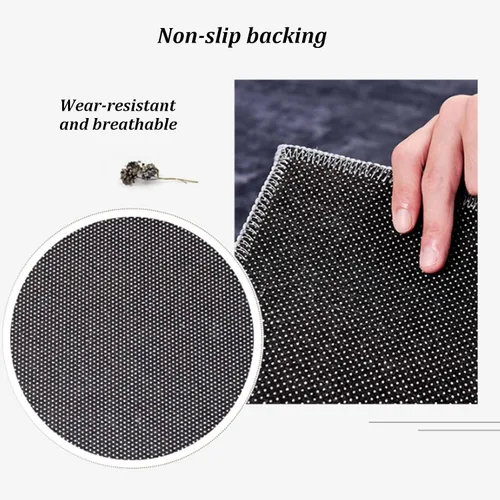 Miniatura 7 de Electric Heated Area Rug, Portable Heated Floor Mat with Timer & Adjustable Temperature, Foot Warmers Under Desk, Mobile Floor Heating Pads for Home