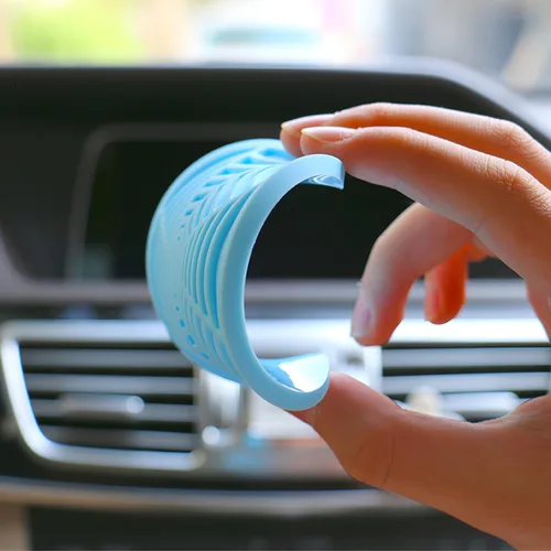Miniatura 6 de BESULEN Portavasos para Automóvil, Paquete de 4 Alfombrillas Antideslizantes de PVC con Telaraña para Bebidas, Inserto Universal de 2.75 Pulgadas
