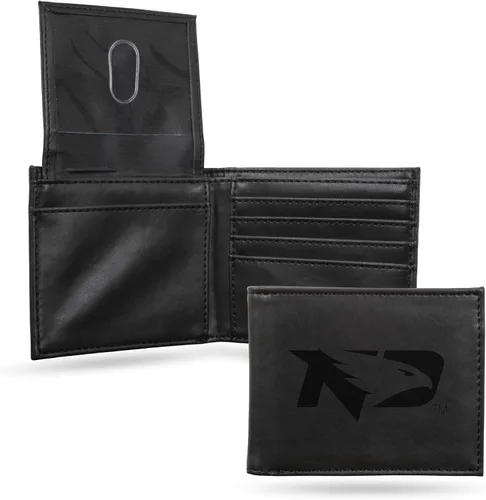 Miniatura 26 de NCAA Rico Industries Cartera Billetera con Grabado Láser Cartera Billetera con Grabado Láser - Diseño Delgado - Gran Regalo