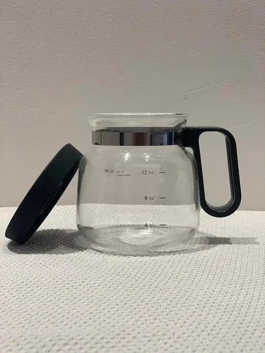 Miniatura 7 de EXIGENT Jarra de Café de Vidrio Taza de Té Taza de Recolección 16 Oz Onzas (Jarra de Café)