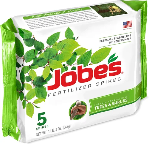 Miniatura 19 de Espinas fertilizadoras para hoja perenne de Jobe’s 13-3-4 fertilizante con tiempo de liberación para junípero, ciprés y todos los otros árboles