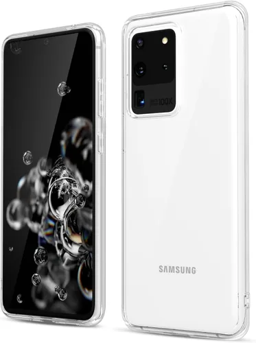 Miniatura 140 de oakxco Funda para teléfono Samsung Galaxy S21 Ultra con agarre de silicona líquida, bonita funda delgada y delgada de goma suave de TPU lisa