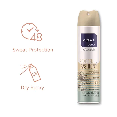 Miniatura 4 de ABOVE 48 Hours Personalities - Desodorante antitranspirante, pacífico y a la moda, 3.17 onzas, desodorante en aerosol para mujeres, notas de lirio