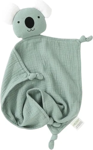 Miniatura 10 de Mantas de conejo de algodón orgánico para bebés, manta de seguridad con forma de conejito para bebés recién nacidos, Lovies para bebés, regalos
