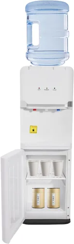 Miniatura 7 de Dispensador de agua caliente y fría, dispensador de enfriador de agua de carga superior de 5 galones, 3 ajustes de temperatura, dispensador