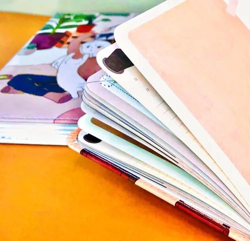Miniatura 7 de KetA Diario kawaii, diario Kawaii para niñas, lindo cuaderno diario, cuaderno kawaii, 5 x 7 pulgadas, 5.1 x 7.1 in, 256 páginas, cubierta de piel