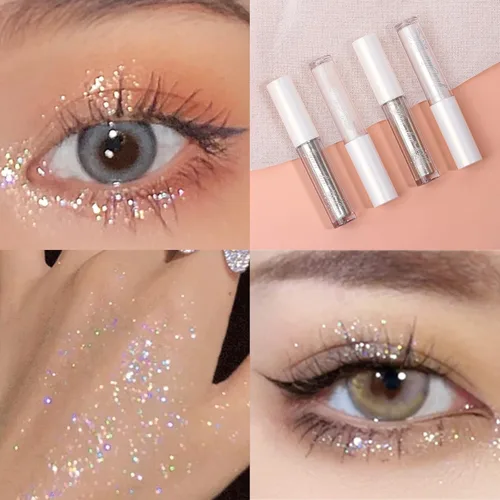 Miniatura 2 de Delineador de ojos con brillo líquido #01 +#04
