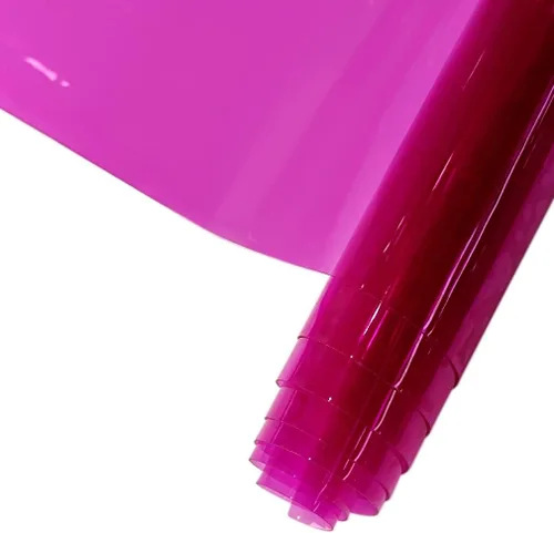 Miniatura 20 de HYANG - Vinilo holográfico transparente de PVC de colores sólidos, 1 rollo de 12 x 47 pulgadas (11.8 in x 47.2 in) para manualidades, arcos, aretes