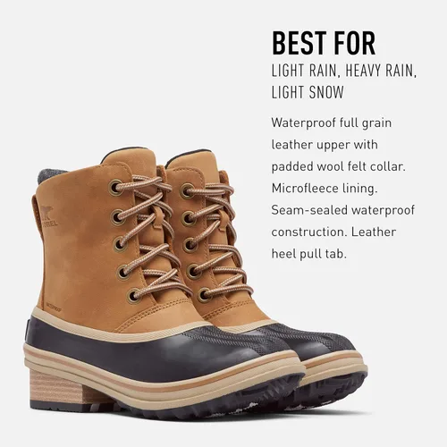 Miniatura 3 de Sorel Encaje Slimpack III para mujer, lluvia y nieve, resistente al agua, Nieve