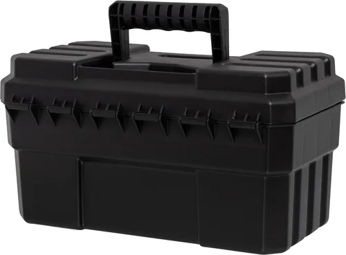 Miniatura 9 de Akro-Mils 09514 ProBox Caja de herramientas de plástico de 14 pulgadas para herramientas, caja de herramientas de almacenamiento para manualidades