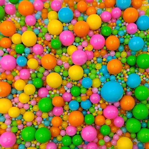 Miniatura 15 de Gránulos comestibles de azúcar de perlas azul real, dulces de tamaño mezclado para hornear, decoraciones comestibles para pasteles, coberturas