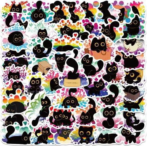 Miniatura 13 de 50 calcomanías de vinilo Kawaii Salamandra Funimost de animales de agua, impermeables, para botella de agua, laptop, teléfono, álbum de recortes