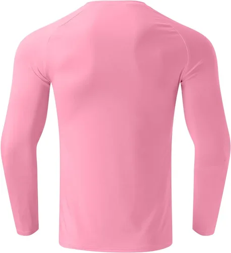 Miniatura 21 de Camisas de compresión atléticas de manga larga para hombre, capa base, camisa de entrenamiento atlético, camisas de compresión, camisetas deportivas