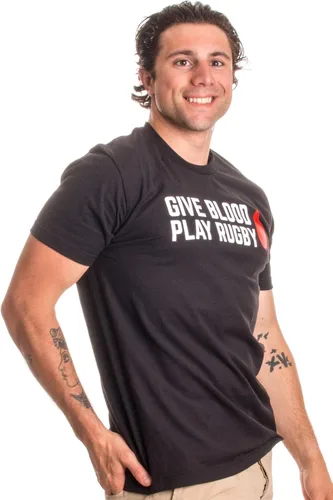 Miniatura 4 de Give Blood, Play Rugby Divertida camiseta de la Unión de Rugby Player Rugger League