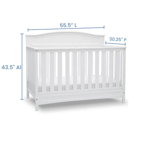 Miniatura 5 de Delta Children Emery - Cuna convertible 4 en 1 para bebés