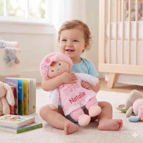 Miniatura 2 de DIBSIES Personalizada Mi Primera Muñeca - 13 pulgadas (Morena)