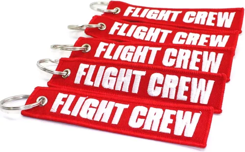 Miniatura 4 de Rotary13B1 FLIGHT CREW - RojoBlanco - 5pcs Llaveros, Rojo