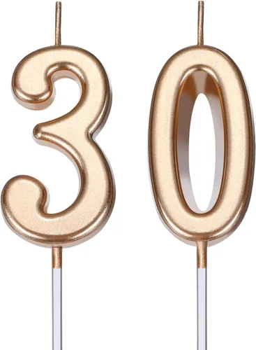 Miniatura 8 de Velas para pastel de cumpleaños número 11, velas con números de pastel, velas de feliz cumpleaños, decoración de adorno para pastel de cumpleaños