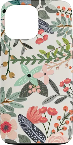 Miniatura 23 de Funda con diseño floral botánico de jardín colorido para iPhone 14