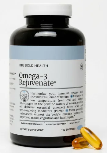 Miniatura 9 de BIG BOLD HEALTH Suplemento de aceite de pescado de Alaska silvestre rejuvenecedor Omega-3 con PRMs & ácidos grasos EPA, DHA y DPA Vitaminas A y D