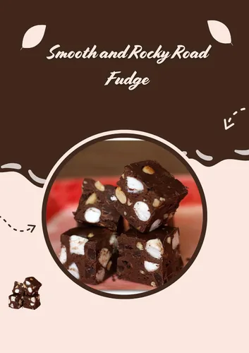 Miniatura 2 de Nuts To You Smooth and Rocky Road Fudge de 8 onzas Dulce gourmet fresco Fudge artesanal decadente y delicioso