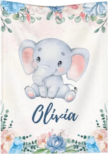 Miniatura 8 de Manta de bebé personalizada con nombre, manta de envolver personalizada con nombre para niñas y niños, recién nacidos, regalos para niños pequeños