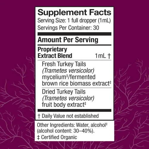 Miniatura 2 de Host Defense Extracto de cola de pavo – Suplemento de apoyo para la salud digestiva y la respuesta inmune – Suplemento de hongos para el microbioma