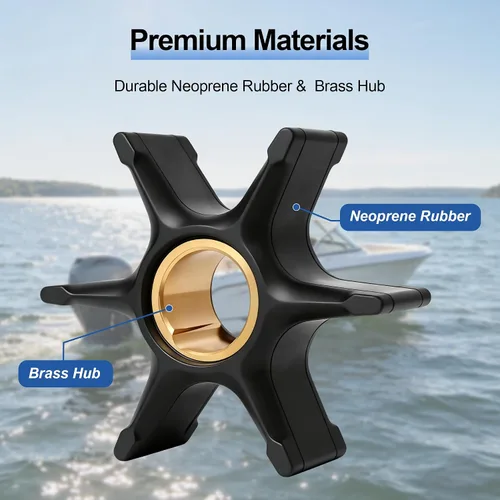 Miniatura 6 de MARKGOO Kit de impulsor de bomba de agua 5001593 para Evinrude Johnson OMC fuera de borda 85-300 HP Motor de barco Piezas de repuesto 435821 777816