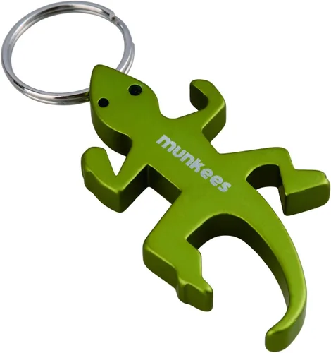 Miniatura 4 de Munkees Land - Llaveros para abrebotellas con forma de animales para vino, cerveza, lata y botella, diseño de lagarto, ciervo, caballo, alce
