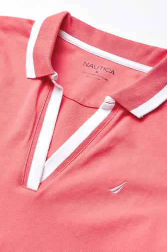 Miniatura 6 de Nautica - Polo de algodón elástico para mujer