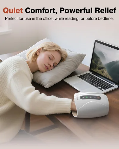 Miniatura 4 de cotsoco Masajeador de manos, regalos para el día de la madre para mamá, masajeador de manos eléctrico inalámbrico para artritis y túnel carpiano