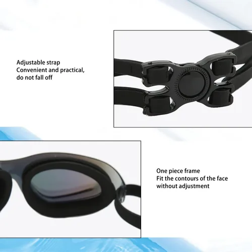 Miniatura 3 de GLOGLOW Gafas de natación, gafas de natación de gran angular para natatorio